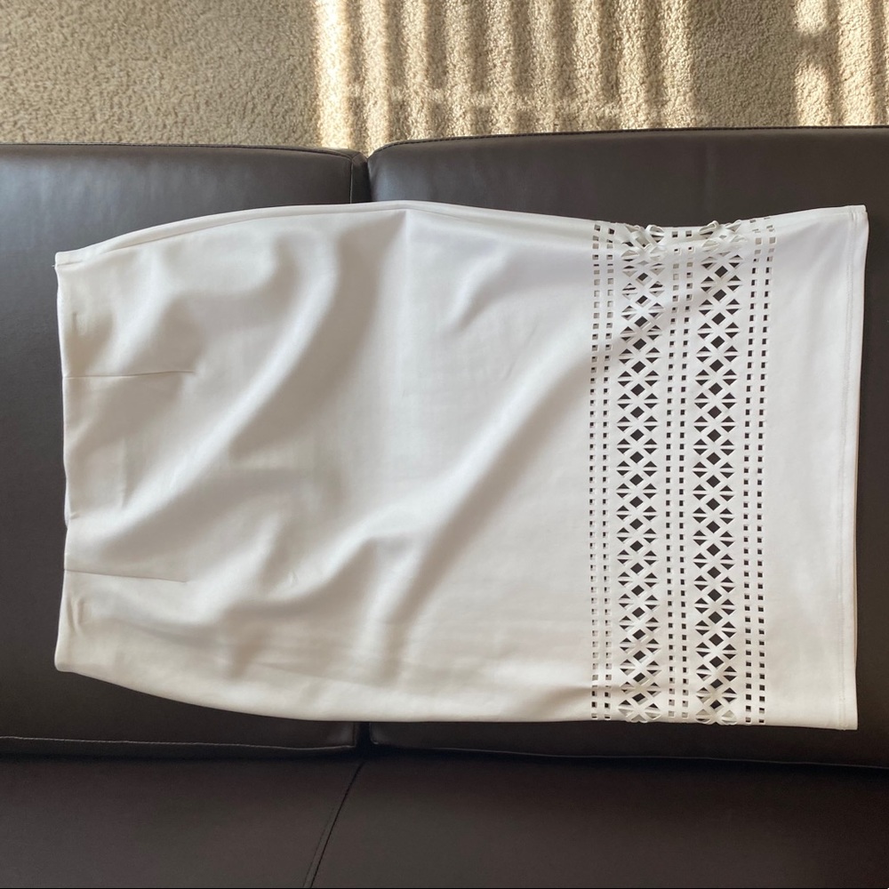 White skirt